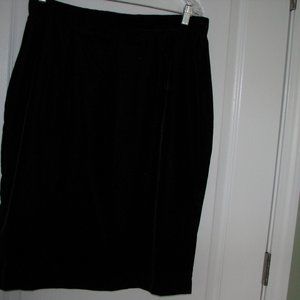 Womens velvet skirt